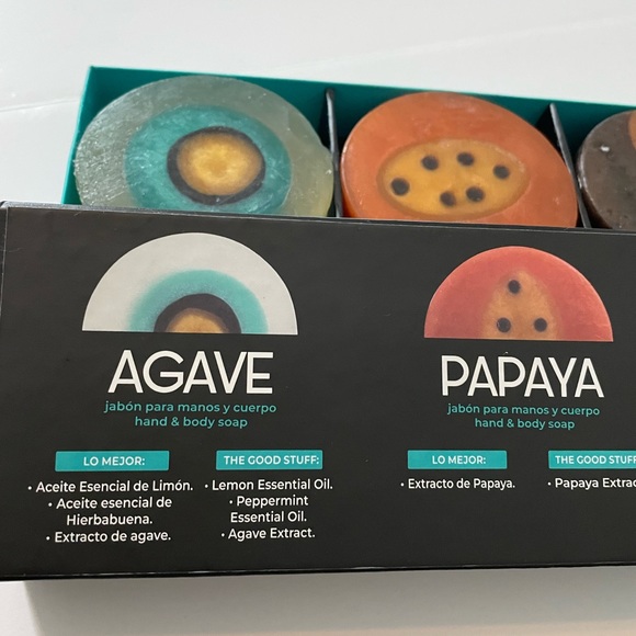 Hand & Body Soap Bar Set 100% Pure Natural Organic From Mexico Hand Made - Picture 9 of 10